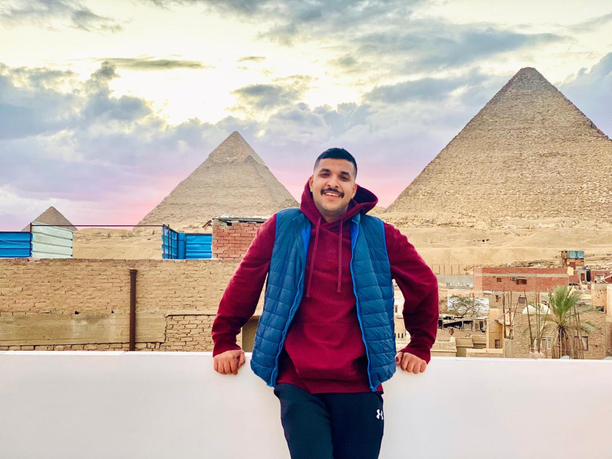 Apartamento Horus Pyramids View El El Cairo Exterior foto